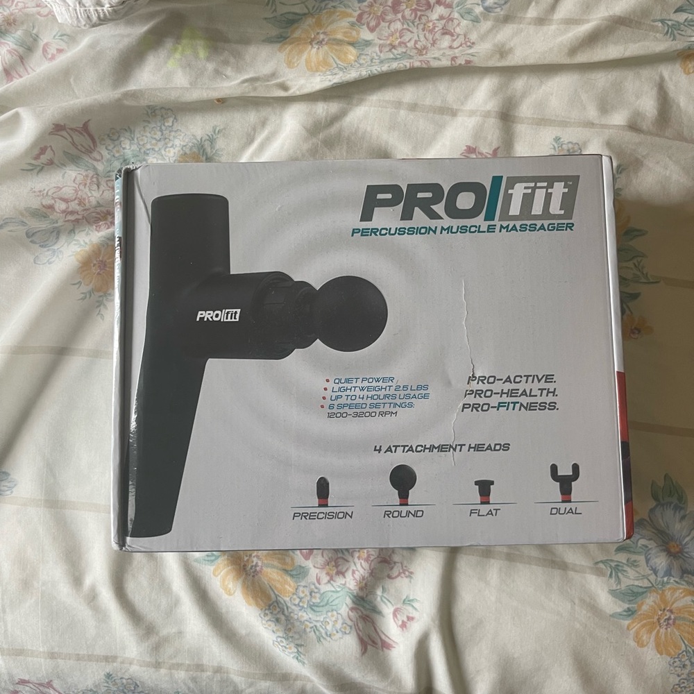Brand New PRO fit Massage Gun